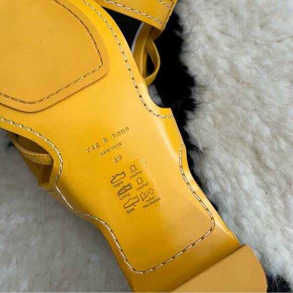 NWOT Rag & Bone Colt Marigold Leather Sandals - Picture 6 of 7